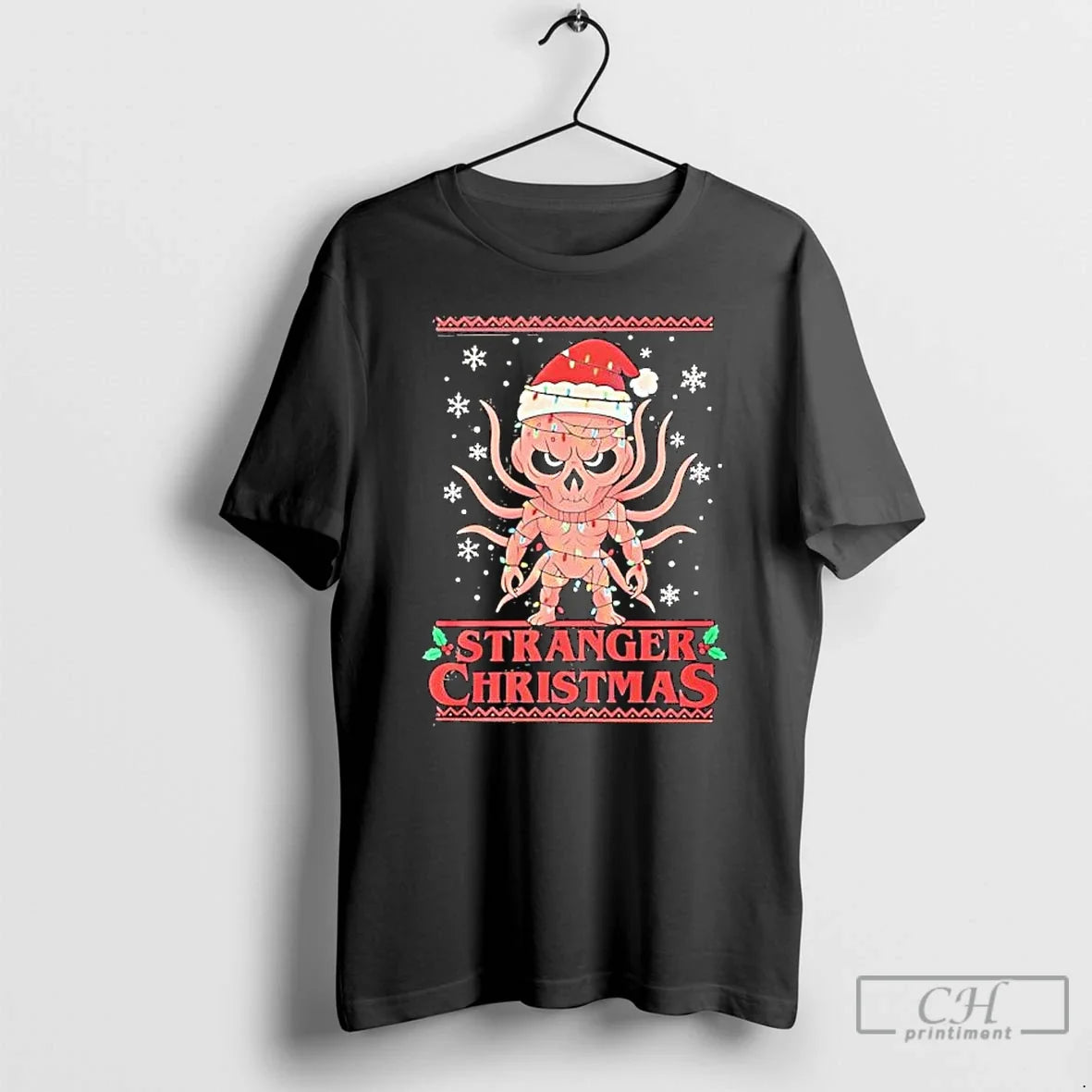 Classic Stranger Demogorgon Ugly Lights T-Shirts, Hoodie, Sweatshirt - T-Shirt, Sweatshirt, Hoodie