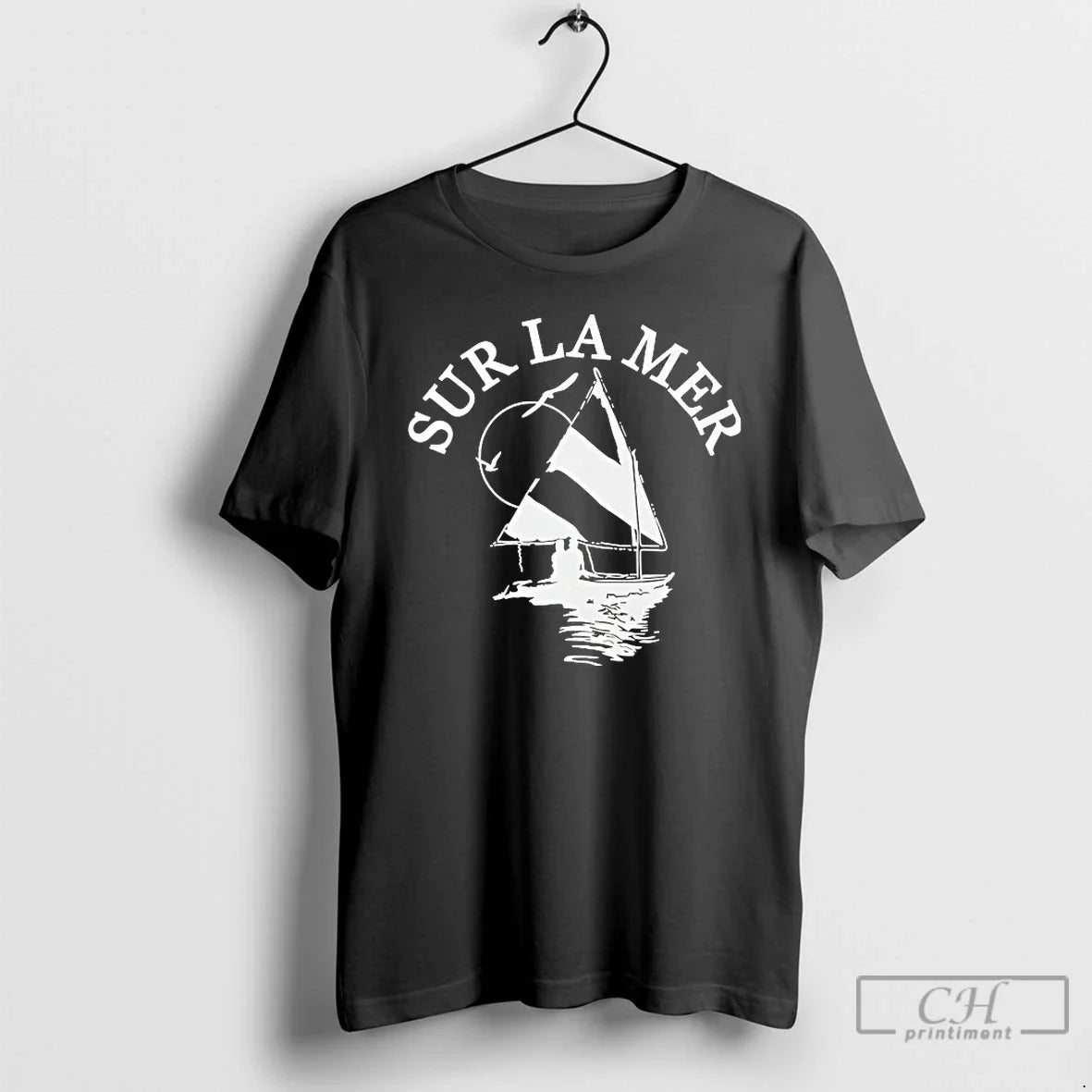 Classic Sur La Mer Sailboat T-Shirts, Hoodie, Sweatshirt - T-Shirt, Sweatshirt, Hoodie