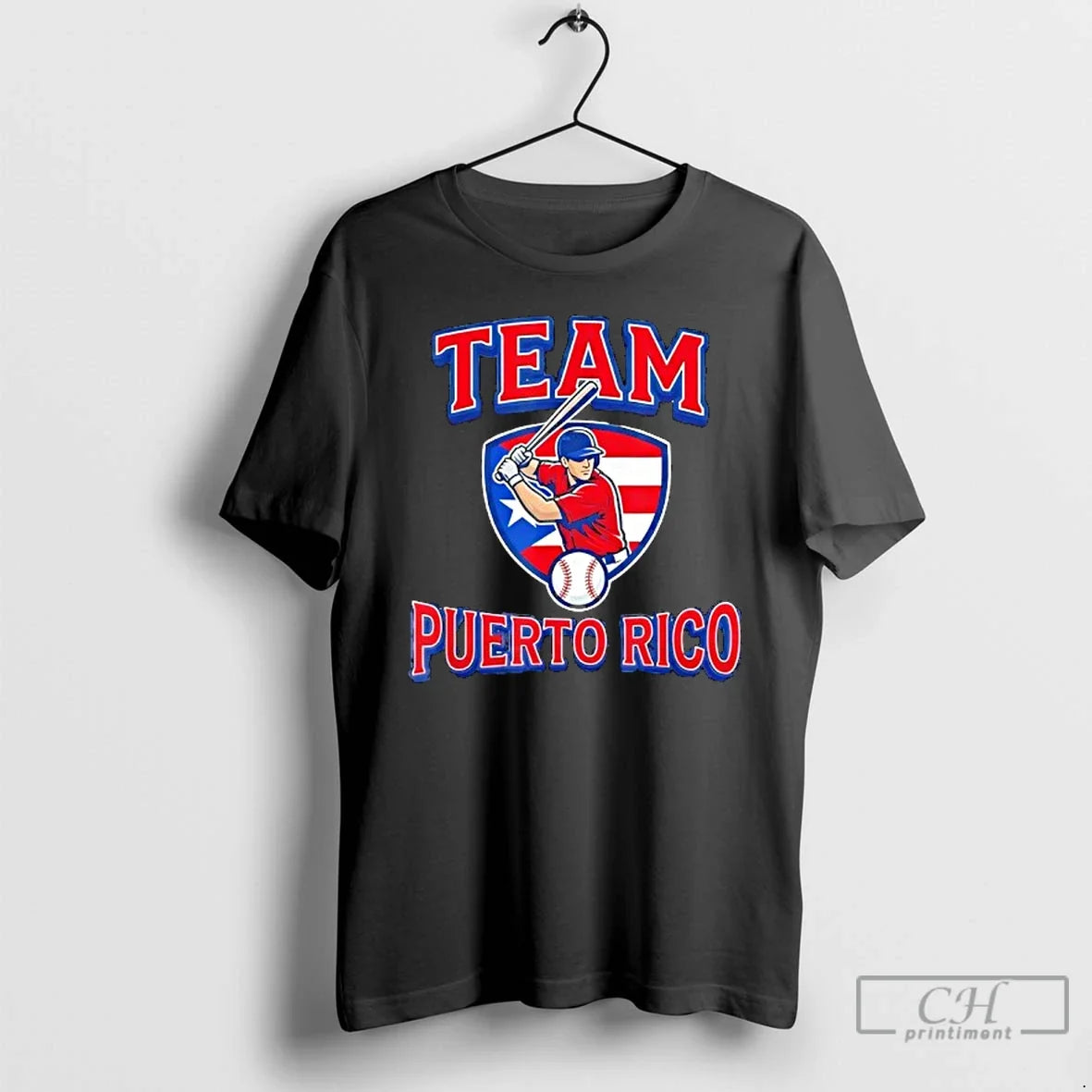 Classic Team Puerto Rico Baseball Flag Patriotic T-Shirts, Hoodie, Sweatshirt - T-Shirt, Sweatshirt, Hoodie