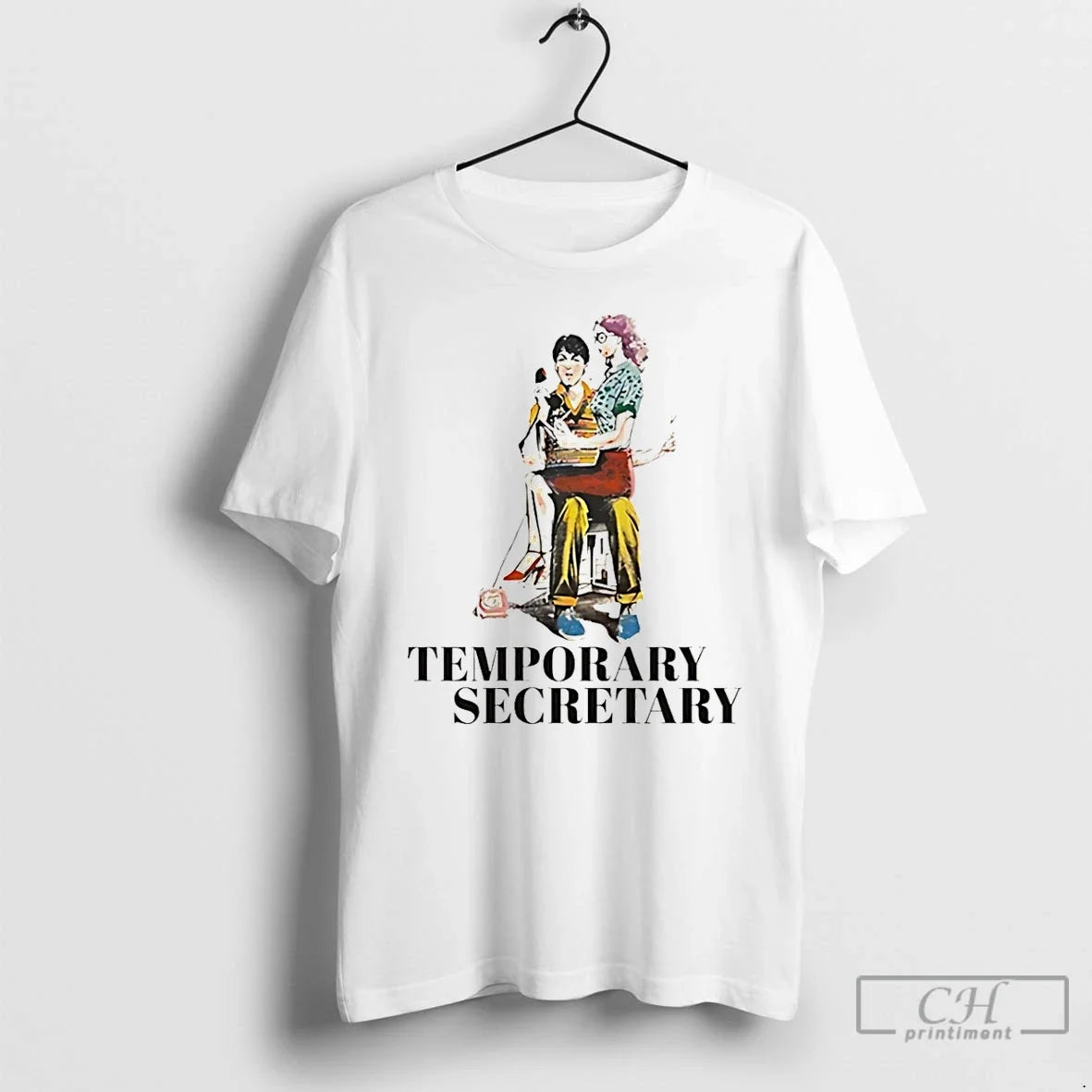 Classic Temporary Secretary Couple Paint T-Shirts, Hoodie, Sweatshirt - T-Shirt, Sweatshirt, Hoodie