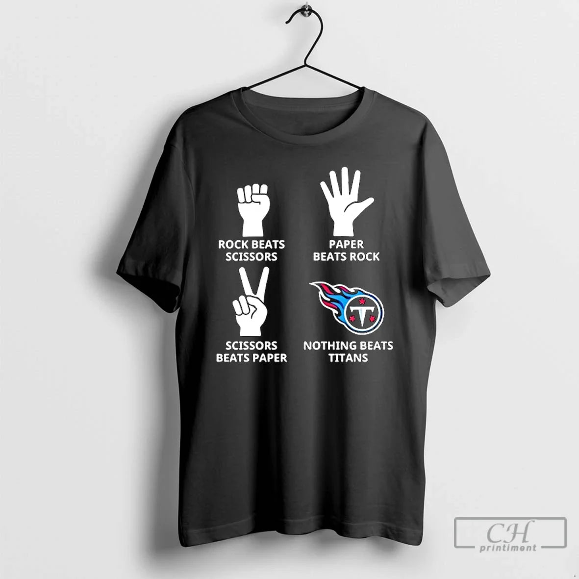 Classic Tennessee Titans Nothing Beats Rock Beats Scissors Paper Beats Rock Scissors Beats Paper T-Shirts, Hoodie, Sweatshirt - T-Shirt, Sweatshirt, Hoodie