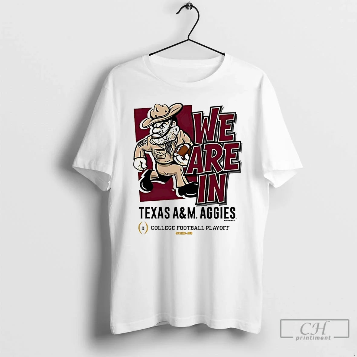 Classic Texas Am Aggies 2025 Cfp Bound We Are Mascot T-Shirts, Hoodie, Sweatshirt - T-Shirt, Sweatshirt, Hoodie