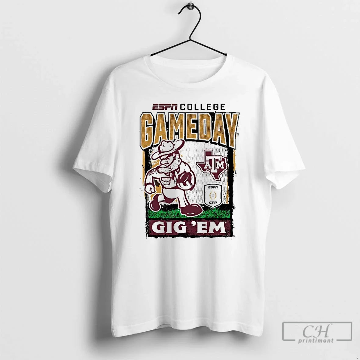 Classic Texas Am Aggies Cfp 25 2026 Gig Em Gameday Mascot T-Shirts, Hoodie, Sweatshirt - T-Shirt, Sweatshirt, Hoodie