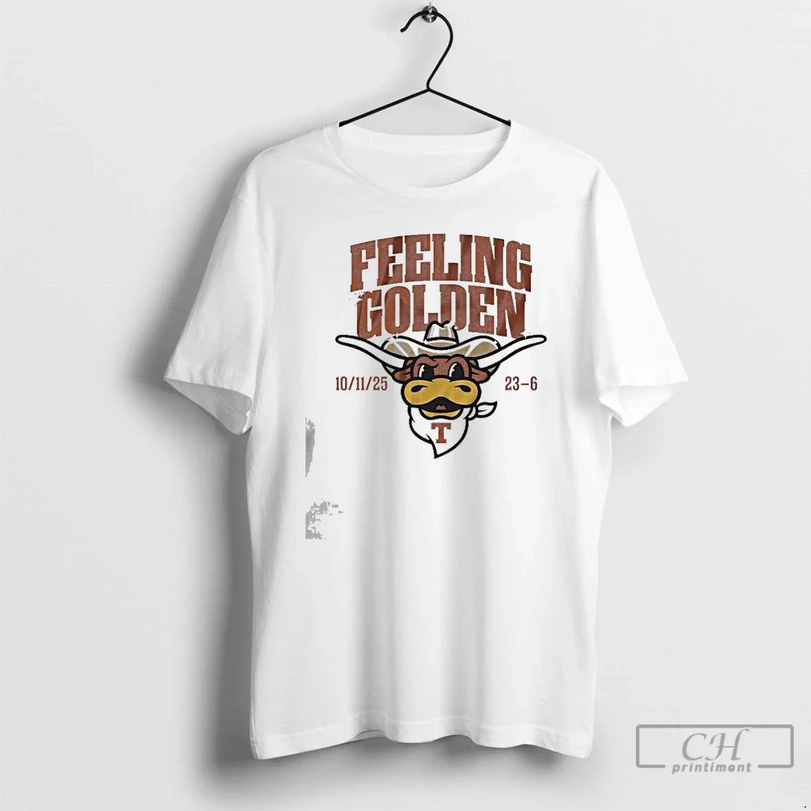 Classic Texas Football Feeling Golden 23 6 October 11 2025 T-Shirts, Hoodie, Sweatshirt - T-Shirt, Sweatshirt, Hoodie