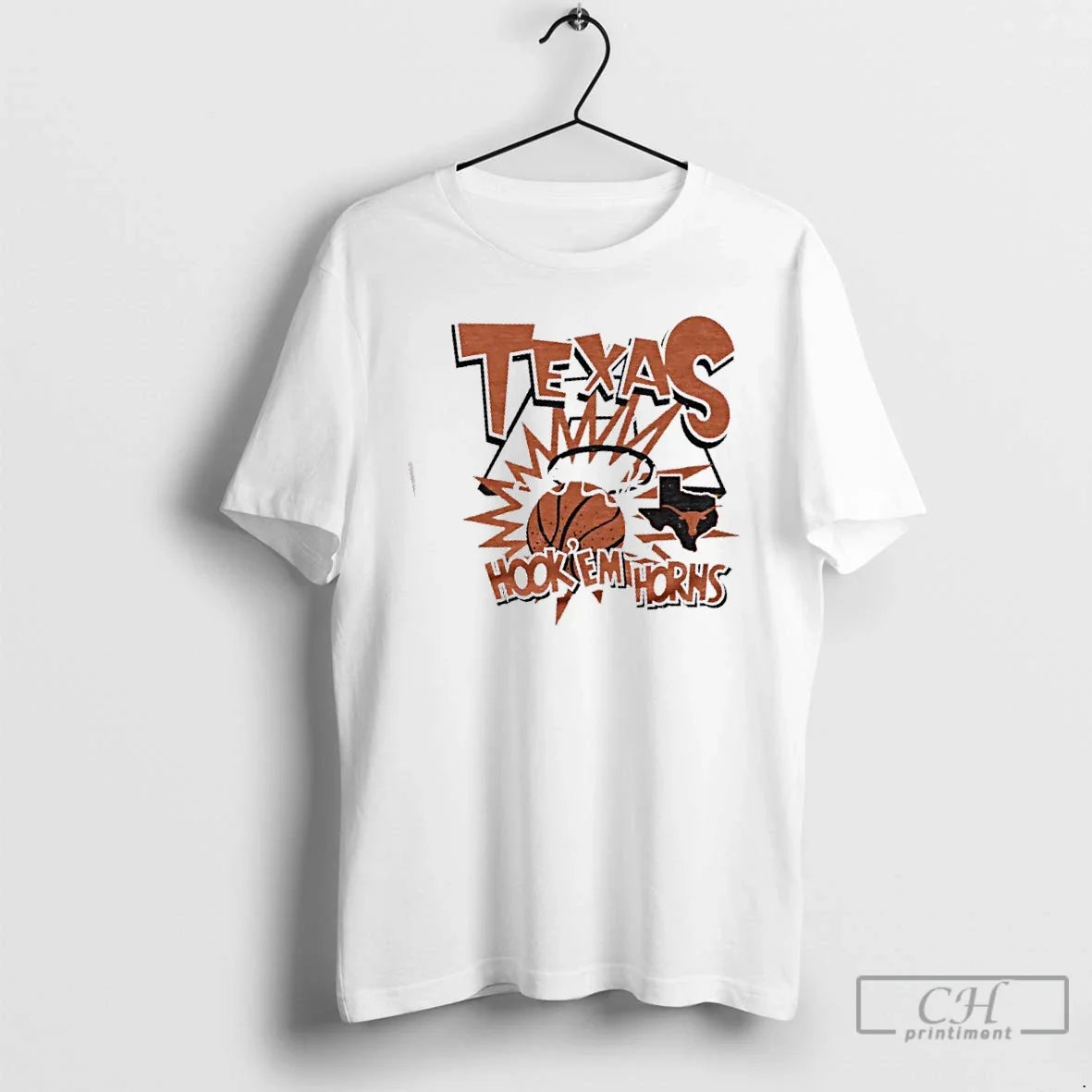 Classic Texas Hook Em Horns Slam T-Shirts, Hoodie, Sweatshirt - T-Shirt, Sweatshirt, Hoodie