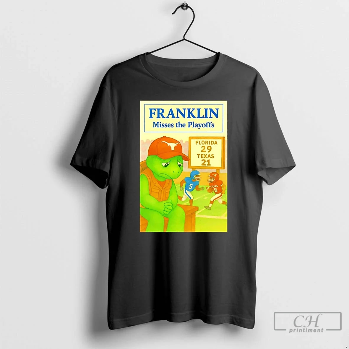 Classic Texas Longhorns Turtle Franklin Misses Playoffs Pete Hegseth Meme T-Shirts, Hoodie, Sweatshirt - T-Shirt, Sweatshirt, Hoodie