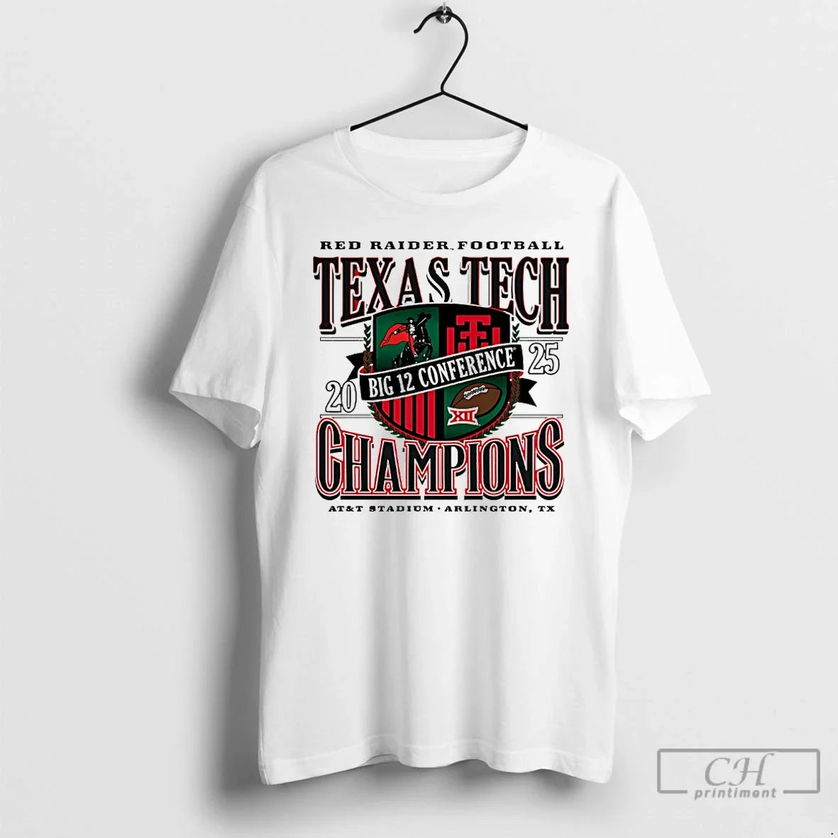 Classic Texas Tech Red Raiders 2025 Big 12 Conference Champions Generation Talent T-Shirts, Hoodie, Sweatshirt - T-Shirt, Sweatshirt, Hoodie