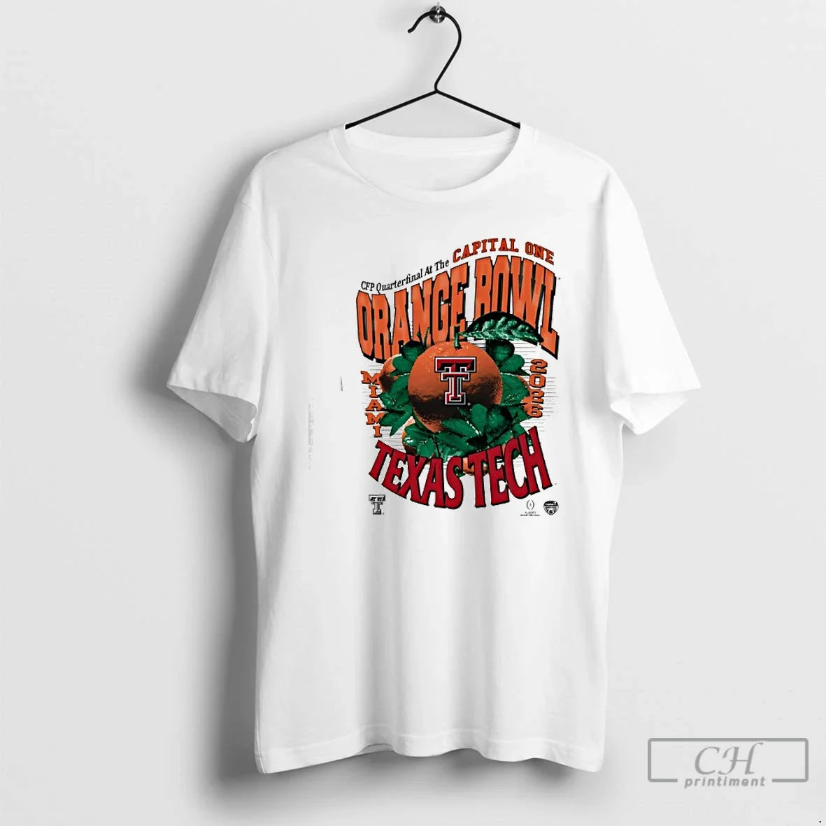 Classic Texas Tech Red Raiders Cfp Quarterfinal Capital One Orange Bowl 2026 T-Shirts, Hoodie, Sweatshirt - T-Shirt, Sweatshirt, Hoodie