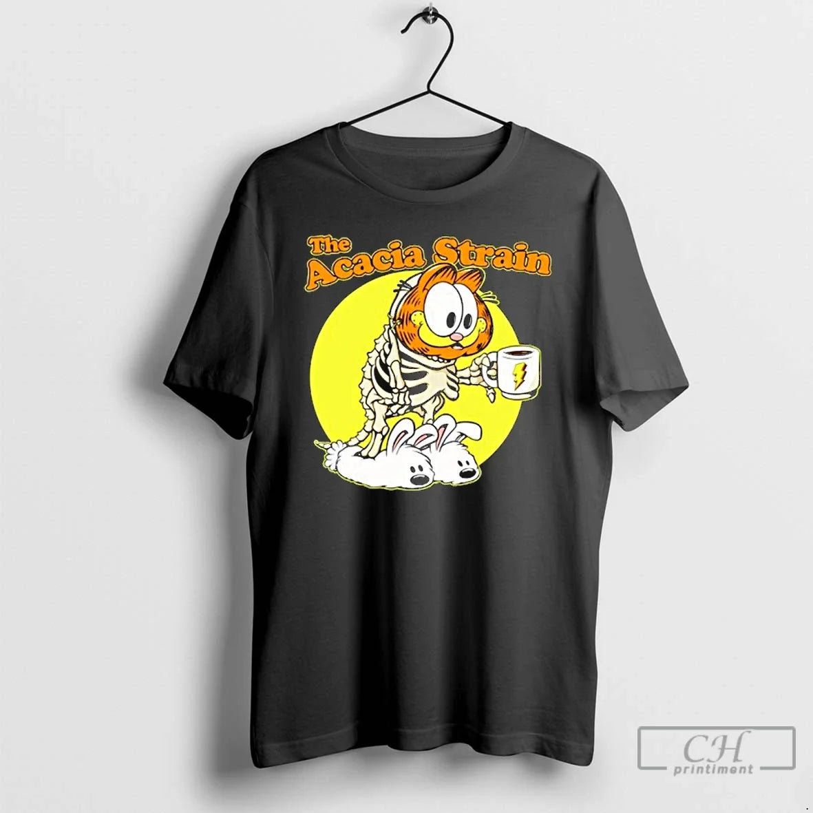 Classic Acacia Strain Skeleton Cat Coffee T-Shirts, Hoodie, Sweatshirt - T-Shirt, Sweatshirt, Hoodie