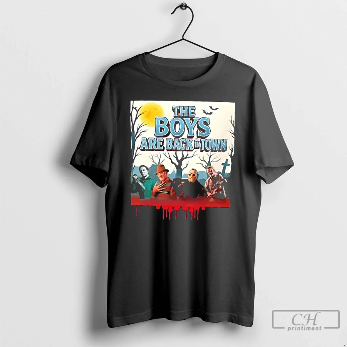 Classic Are Back Town Spooky Season Horror Halloween T-Shirts, Hoodie, Sweatshirt - T-Shirt, Sweatshirt, Hoodie