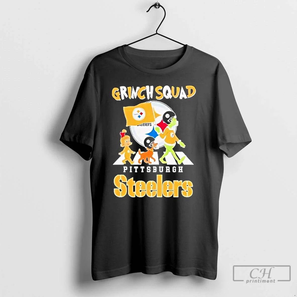 Classic Grinch Cindy Lou Max X Pittsburgh Slers Grinch Squad Road Abbey T-Shirts, Hoodie, Sweatshirt - T-Shirt, Sweatshirt, Hoodie