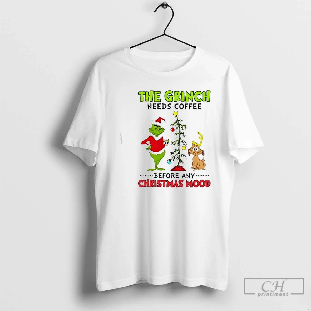 Classic Grinch Needs Coffee Before Any Mood T-Shirts, Hoodie, Sweatshirt - T-Shirt, Sweatshirt, Hoodie