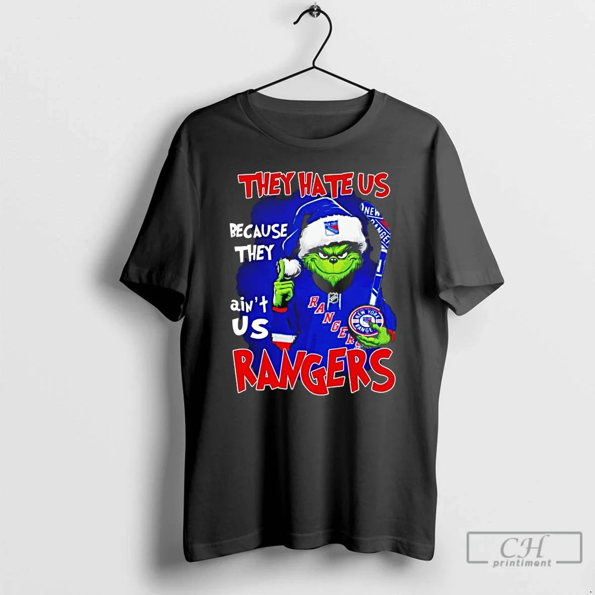 Classic Grinch They Hate Us Because They Aint Us New York Rangers T-Shirts, Hoodie, Sweatshirt - T-Shirt, Sweatshirt, Hoodie