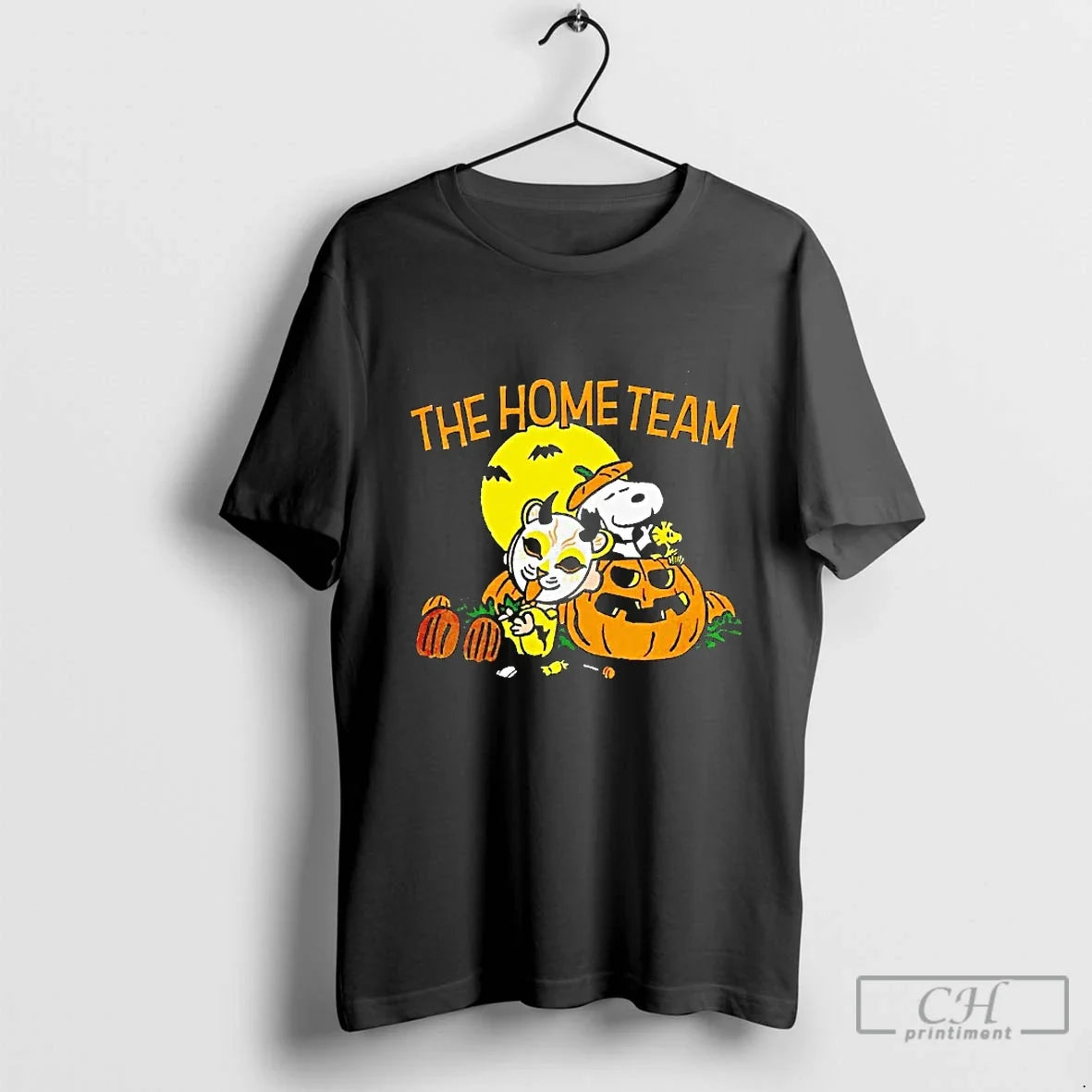 Classic Home Team Peanuts Halloween Blackshirt T-Shirts, Hoodie, Sweatshirt - T-Shirt, Sweatshirt, Hoodie