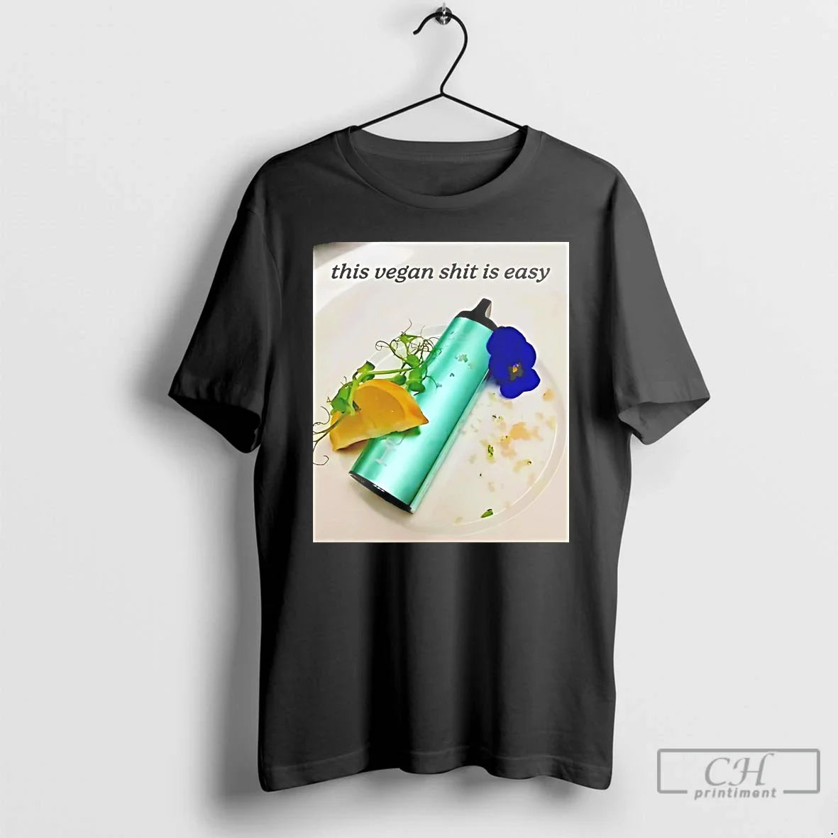 Classic This Vegan Shit Is Easy T-Shirts, Hoodie, Sweatshirt - T-Shirt, Sweatshirt, Hoodie
