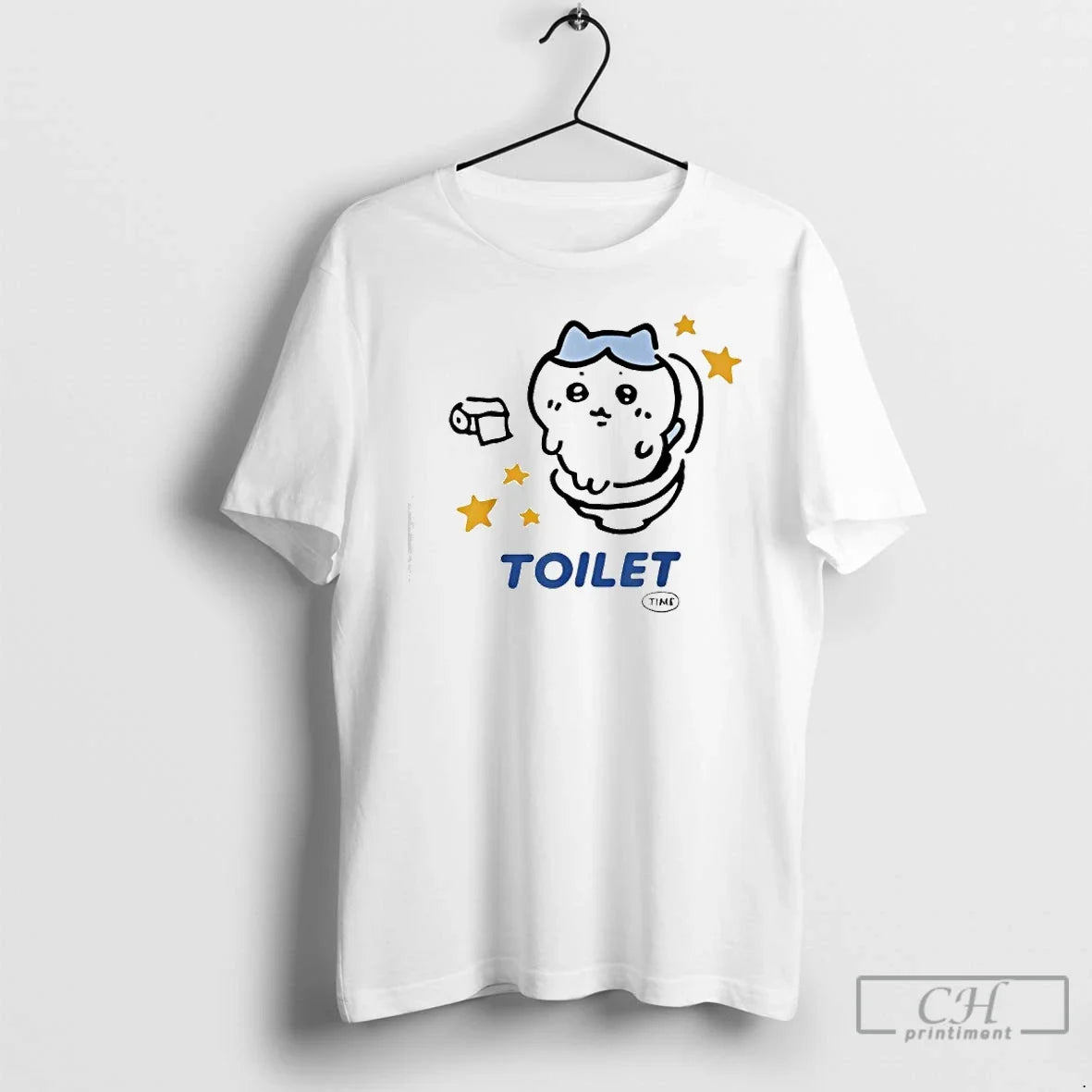 Classic Toilet Time Chikawa Meme T-Shirts, Hoodie, Sweatshirt - T-Shirt, Sweatshirt, Hoodie