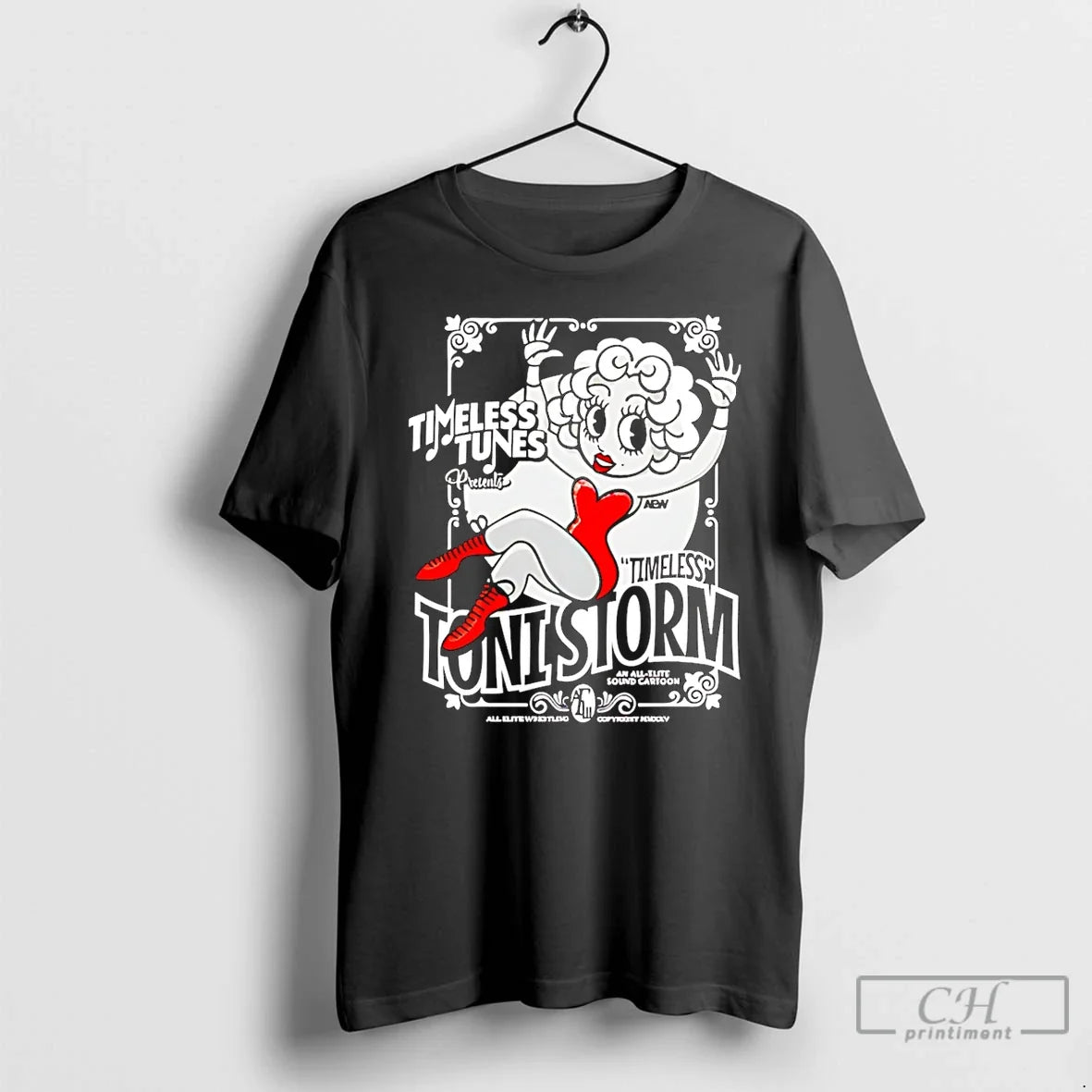 Classic Toni Storm Timeless Tunes Aew Cartoon T-Shirts, Hoodie, Sweatshirt - T-Shirt, Sweatshirt, Hoodie