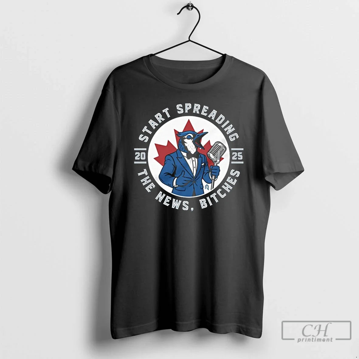 Classic Toronto Blue Jays Start Spreading News Bitches 2025 Mascot T-Shirts, Hoodie, Sweatshirt - T-Shirt, Sweatshirt, Hoodie