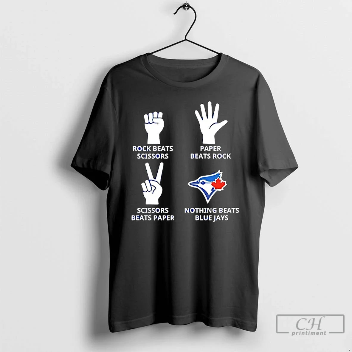Classic Toronto Blue Jays Nothing Beats Rock Beats Scissors Paper Beats Rock Scissors Beats Paper T-Shirts, Hoodie, Sweatshirt - T-Shirt, Sweatshirt, Hoodie