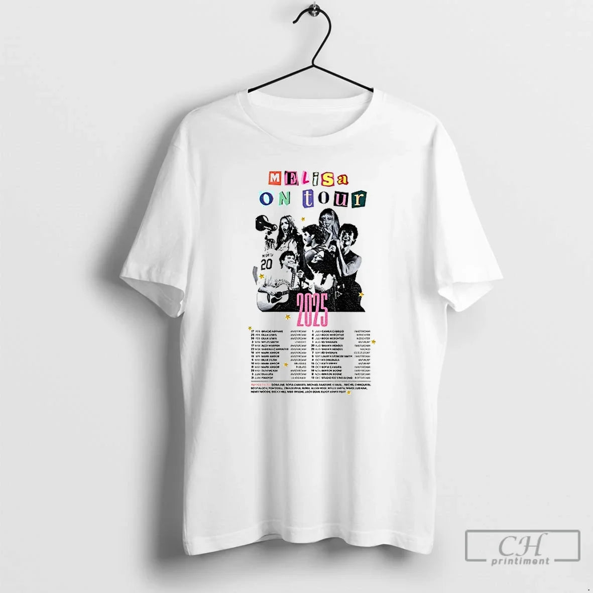 Classic Tour Melisa Tour 2025 T-Shirts, Hoodie, Sweatshirt - T-Shirt, Sweatshirt, Hoodie