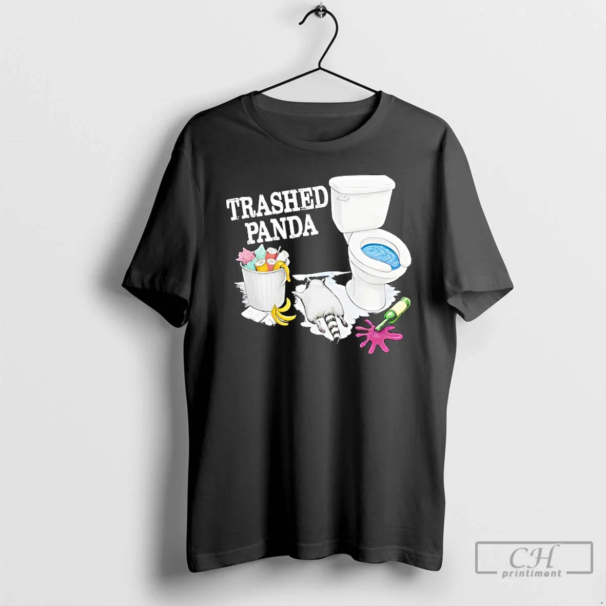 Classic Trashed Panda Funny Drunk Raccoon Funny T-Shirts, Hoodie, Sweatshirt - T-Shirt, Sweatshirt, Hoodie