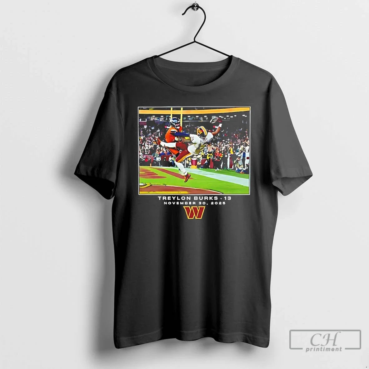 Classic Treylon Burks Washington Commanders Makes 1 Handed T-Shirts, Hoodie, Sweatshirt - T-Shirt, Sweatshirt, Hoodie