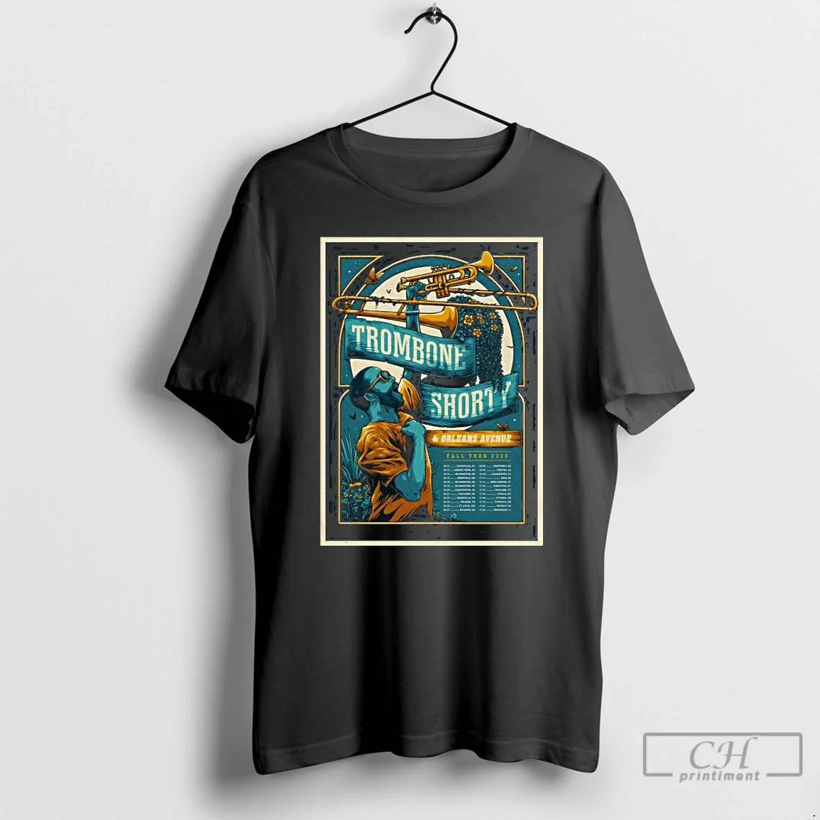 Classic Trombone Shorty Orleans Avenua Fall 2025 Shows Long Sleve T-Shirts, Hoodie, Sweatshirt - T-Shirt, Sweatshirt, Hoodie