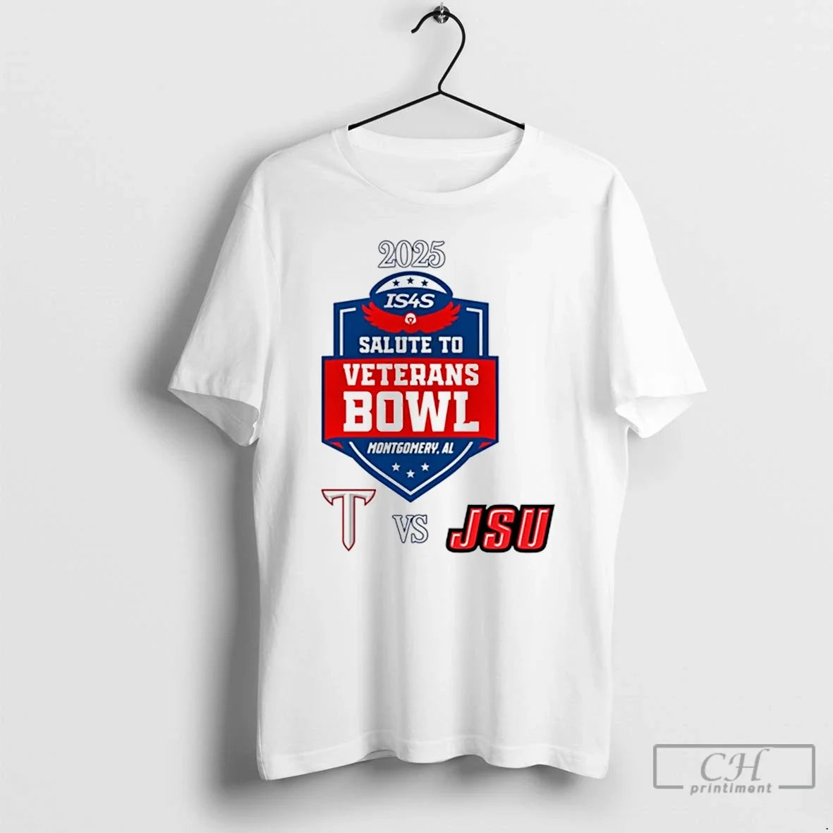 Classic Troy Trojans Vs Jacksonville State Gamecocks 2025 Salute Veterans Bowl T-Shirts, Hoodie, Sweatshirt - T-Shirt, Sweatshirt, Hoodie