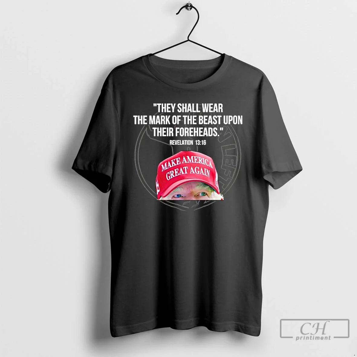 Classic Trump They Shall Mark Beast Upon Their Foreheads T-Shirts, Hoodie, Sweatshirt - T-Shirt, Sweatshirt, Hoodie