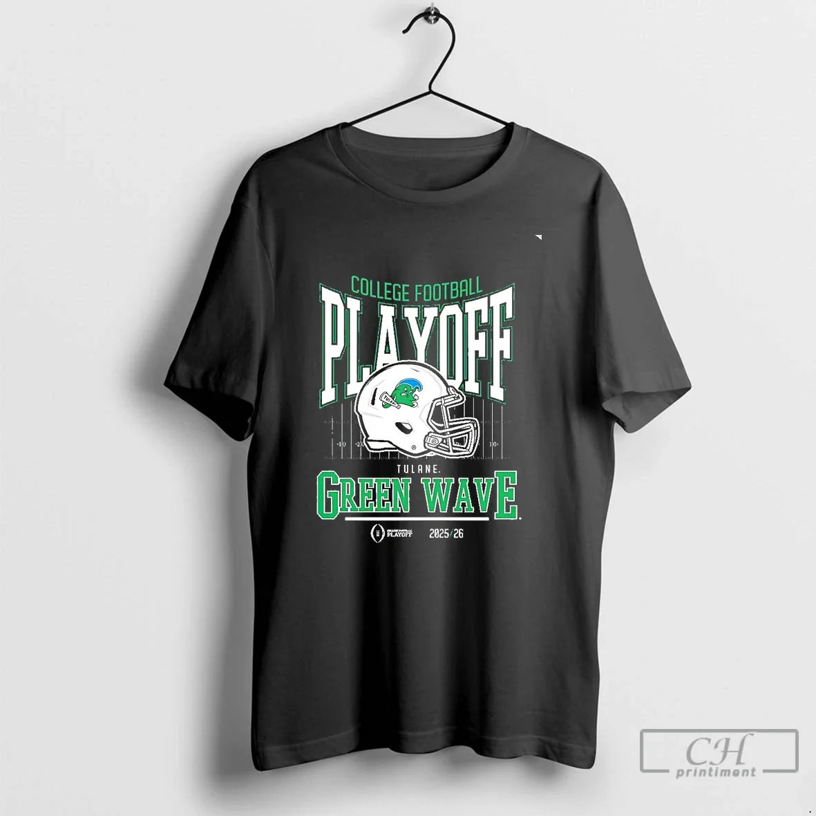 Classic Tulane Green Wave 2025 26 College Football Playoff Cfp Helmet Chriast T-Shirts, Hoodie, Sweatshirt - T-Shirt, Sweatshirt, Hoodie