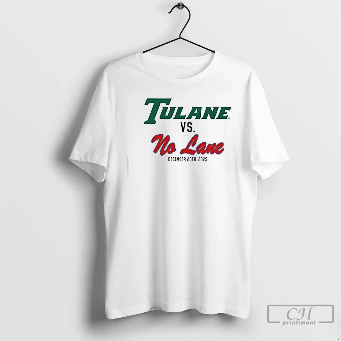 Classic Tulane Vs No Lane December 20th 2025 T-Shirts, Hoodie, Sweatshirt - T-Shirt, Sweatshirt, Hoodie