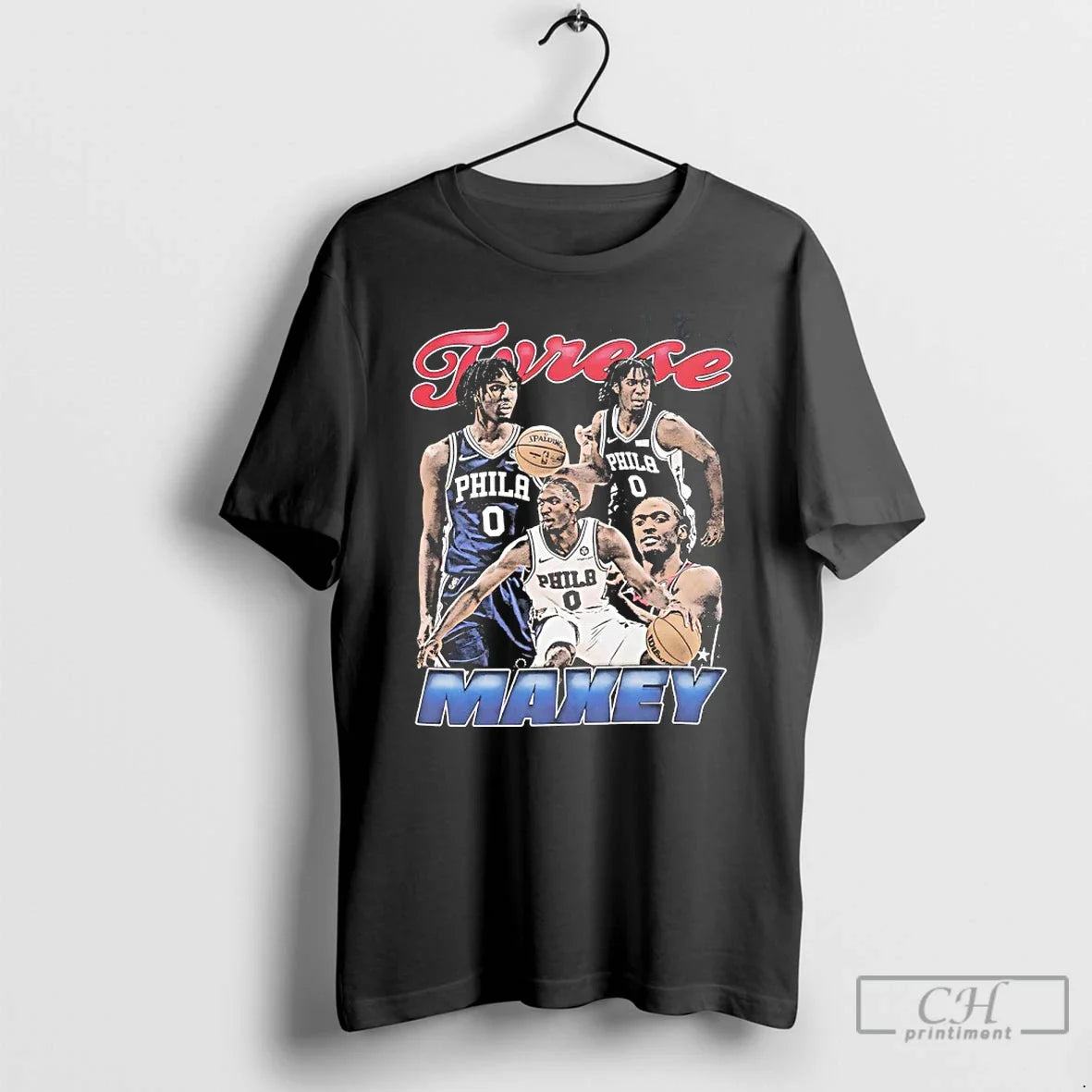 Classic Tyrese Maxey Philadelphia 76ers Player Collage Vintage T-Shirts, Hoodie, Sweatshirt - T-Shirt, Sweatshirt, Hoodie