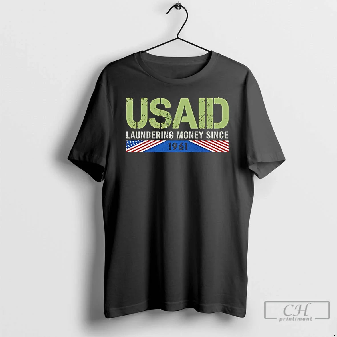 Classic Usaid Satire Laundering Money Since 1961 T-Shirts, Hoodie, Sweatshirt - T-Shirt, Sweatshirt, Hoodie