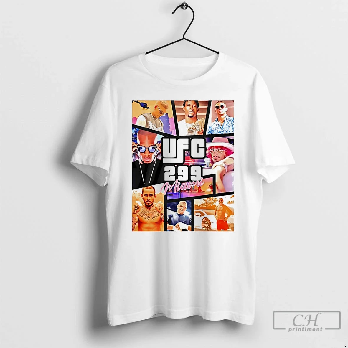 Classic Ufc 299 Miami Gta T-Shirts, Hoodie, Sweatshirt - T-Shirt, Sweatshirt, Hoodie
