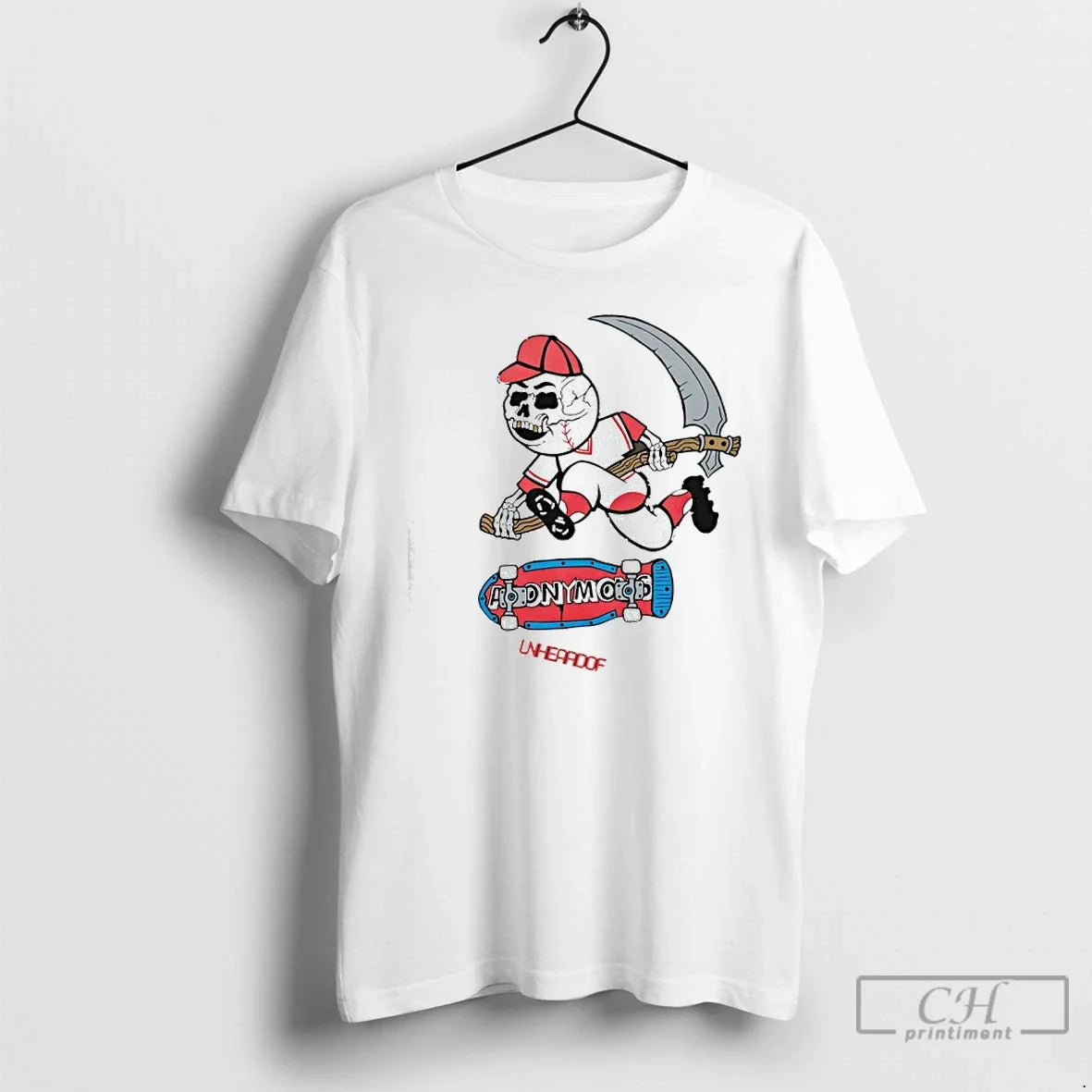 Classic Unheardof Reaper Skater Baseball T-Shirts, Hoodie, Sweatshirt - T-Shirt, Sweatshirt, Hoodie