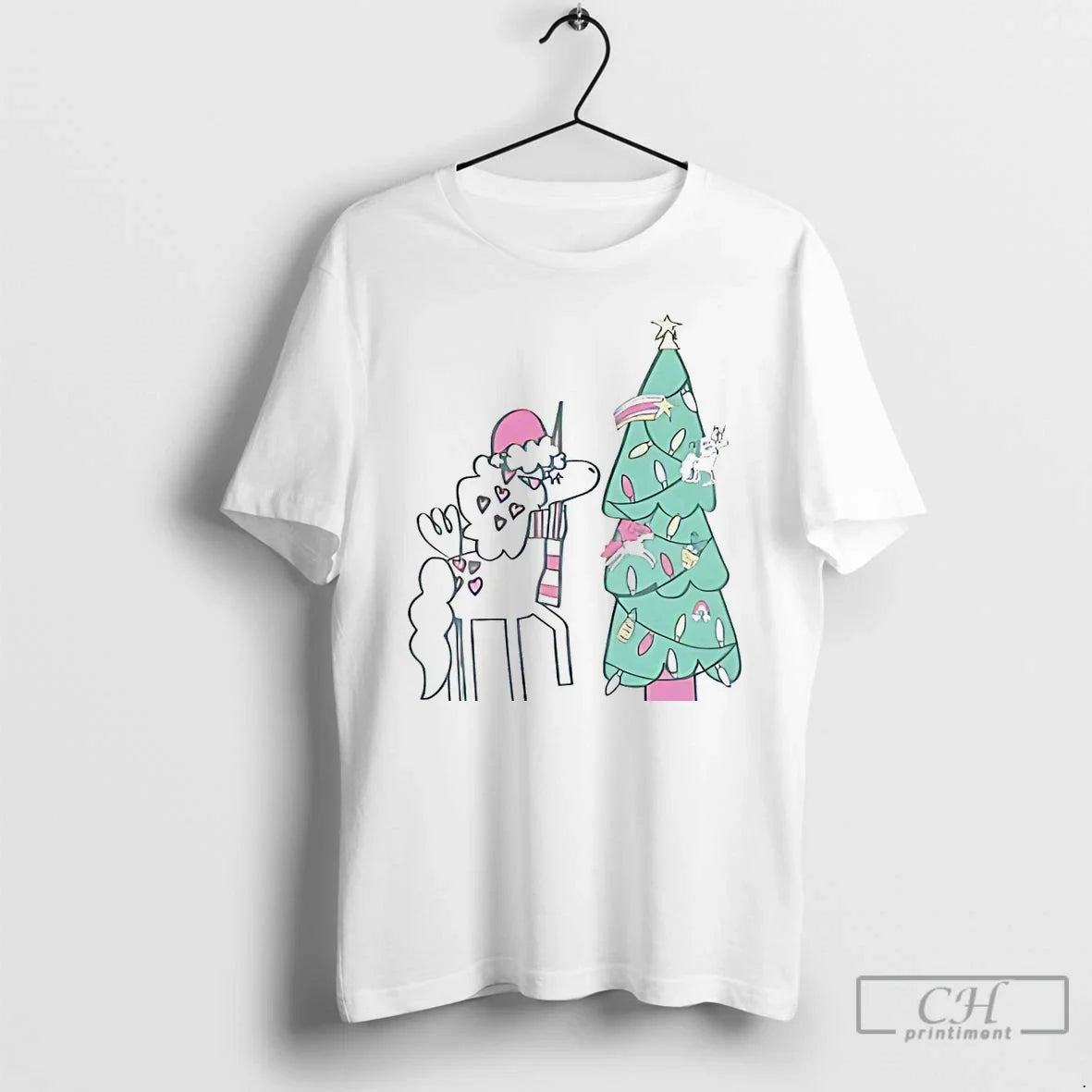 Classic Unicorn Decorating Tree Magic White T-Shirts, Hoodie, Sweatshirt - T-Shirt, Sweatshirt, Hoodie