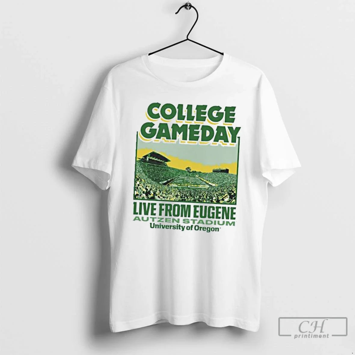 Classic University Oregon 2025 College Gameday Live Eugene Autzen Stadium T-Shirts, Hoodie, Sweatshirt - T-Shirt, Sweatshirt, Hoodie