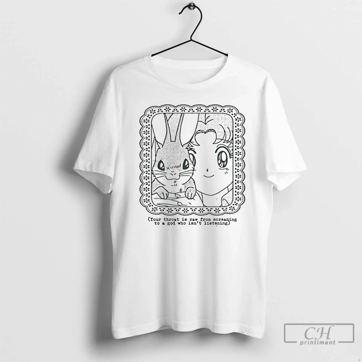 Classic Usagi Tsukino Bunny Your Throat Is Raw Screaming God Who T-Shirts, Hoodie, Sweatshirt - T-Shirt, Sweatshirt, Hoodie