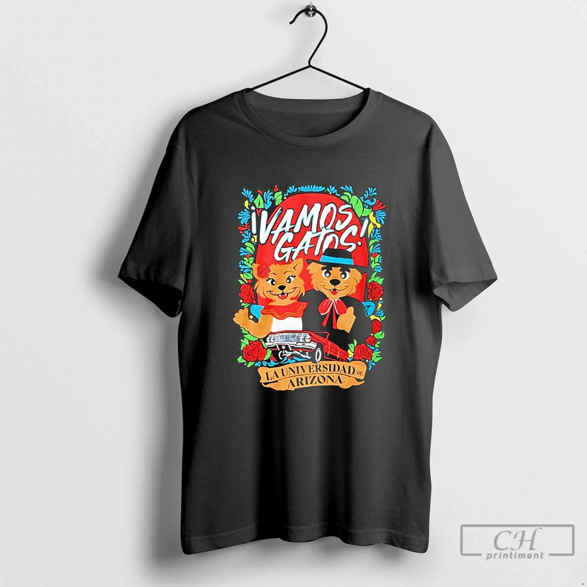 Classic Vamos Gatos La Universidad De Arizona T-Shirts, Hoodie, Sweatshirt - T-Shirt, Sweatshirt, Hoodie
