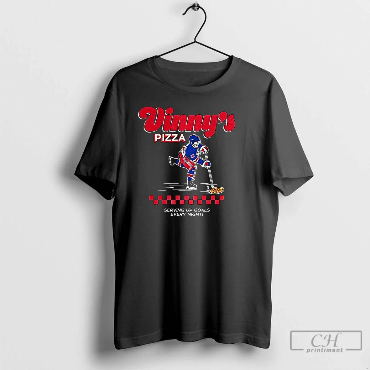 Classic Vincent Trocheck New York Rangers Vinnys Pizza Serving Up Goals Every Night T-Shirts, Hoodie, Sweatshirt - T-Shirt, Sweatshirt, Hoodie