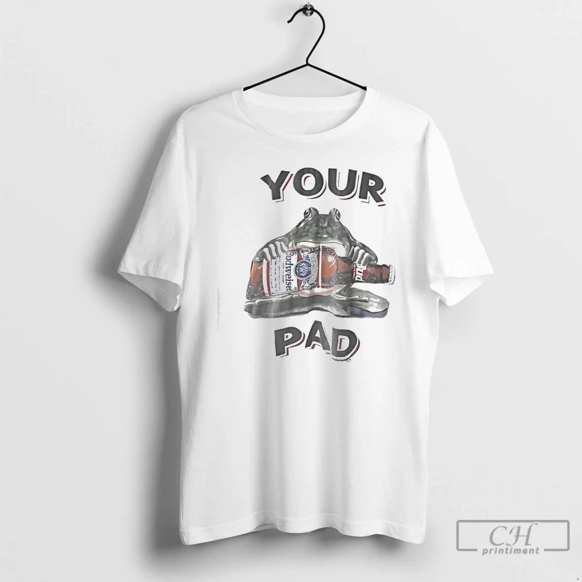 Classic Vintage Budweiser Frogs Large Your Bud Your Pad T-Shirts, Hoodie, Sweatshirt - T-Shirt, Sweatshirt, Hoodie