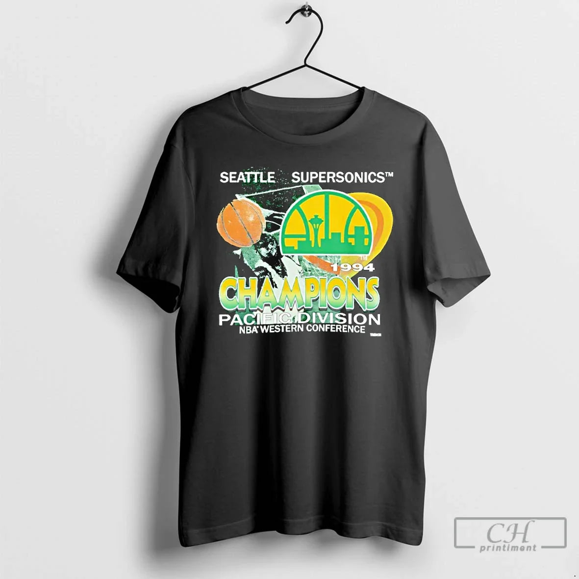 Classic Vintage Seattle Supersonics 1994 Champions T-Shirts, Hoodie, Sweatshirt - T-Shirt, Sweatshirt, Hoodie