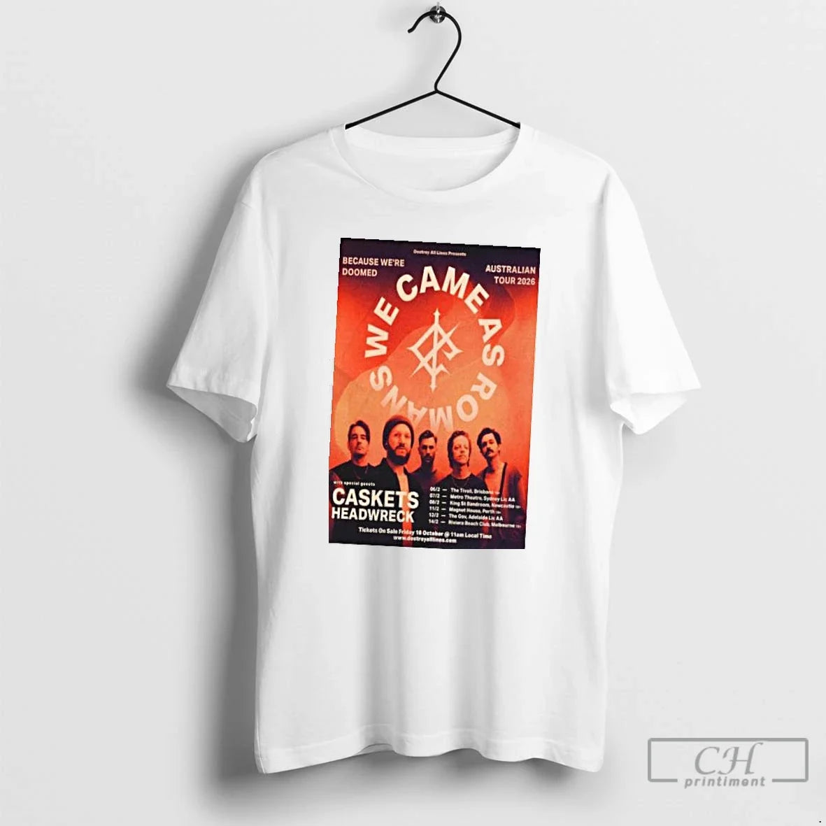 Classic We Came As Romans Australian Tour 2026 T-Shirts, Hoodie, Sweatshirt - T-Shirt, Sweatshirt, Hoodie
