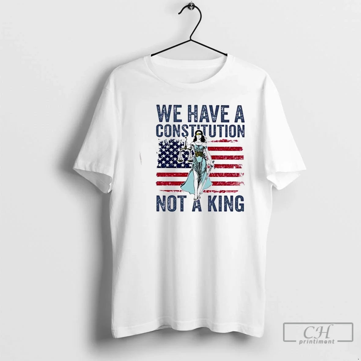 Classic We Have Constitution Not King Human Rights Us Flag T-Shirts, Hoodie, Sweatshirt - T-Shirt, Sweatshirt, Hoodie