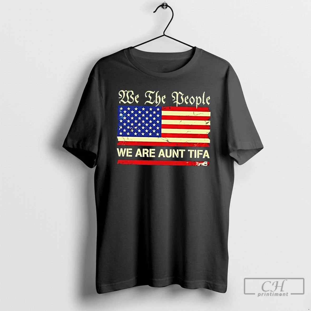 Classic We People We Are Aunt Tifa Us Flag T-Shirts, Hoodie, Sweatshirt - T-Shirt, Sweatshirt, Hoodie