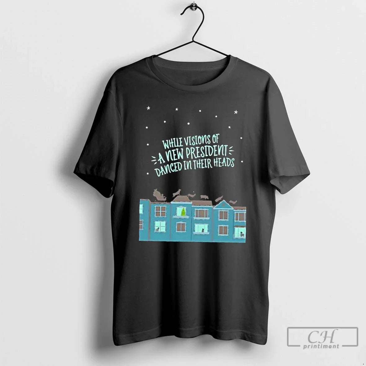 Classic While Visions New President Danced Their Heads T-Shirts, Hoodie, Sweatshirt - T-Shirt, Sweatshirt, Hoodie