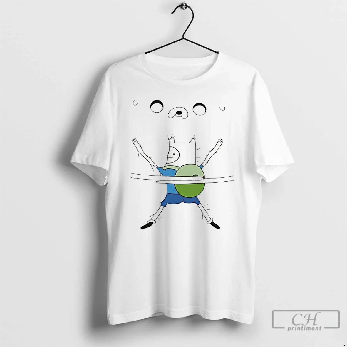 Classic Woman Wearing Adventure Time Bro Hug T-Shirts, Hoodie, Sweatshirt - T-Shirt, Sweatshirt, Hoodie