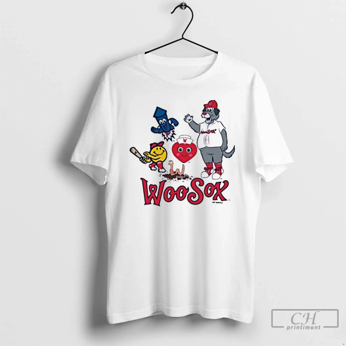 Classic Worcester Red Sox White Central Mascots T-Shirts, Hoodie, Sweatshirt - T-Shirt, Sweatshirt, Hoodie