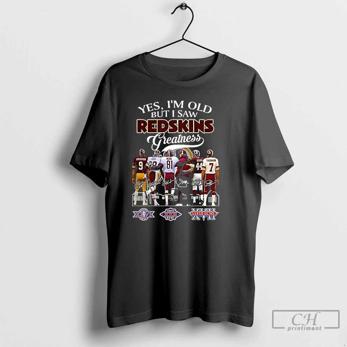 Classic Yes Im Old But I Saw Washington Redskins Greatness Honoring Players Skyline Signature T-Shirts, Hoodie, Sweatshirt - T-Shirt, Sweatshirt, Hoodie