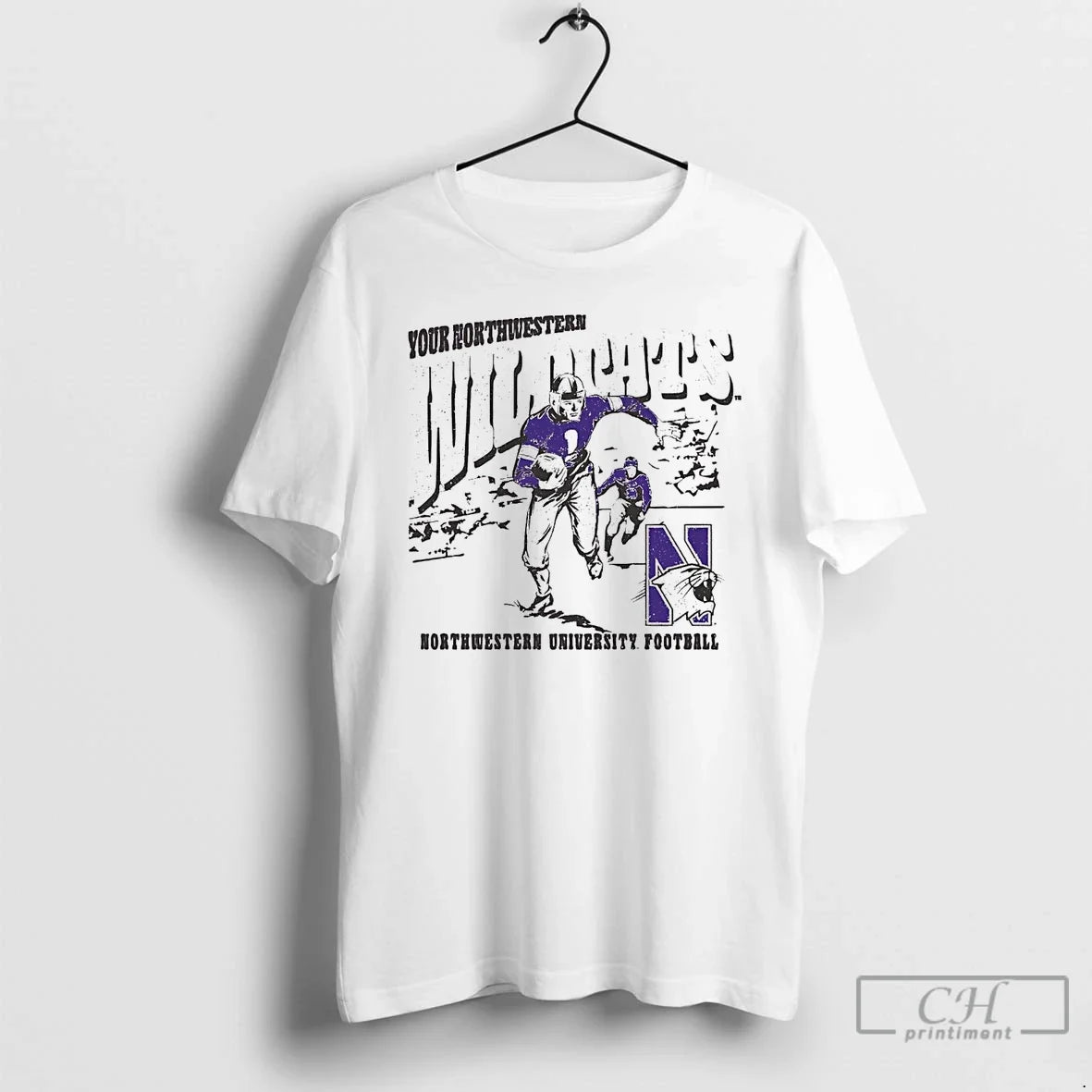 Classic Your Northwestern Wildcats Player Running T-Shirts, Hoodie, Sweatshirt - T-Shirt, Sweatshirt, Hoodie
